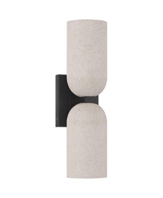 Amalfi  High  and Cement 2-Light LED Wall Sconce