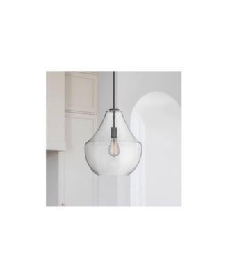 Possini Euro Stephanie Seeded Glass Pendant Light
