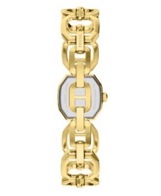 Women's Harlow Mini Two-Hand Gold-Tone Stainless Steel Watch 20mm