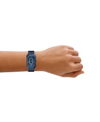 Women's Raquel Three-Hand Navy Stainless Steel Watch 26mm