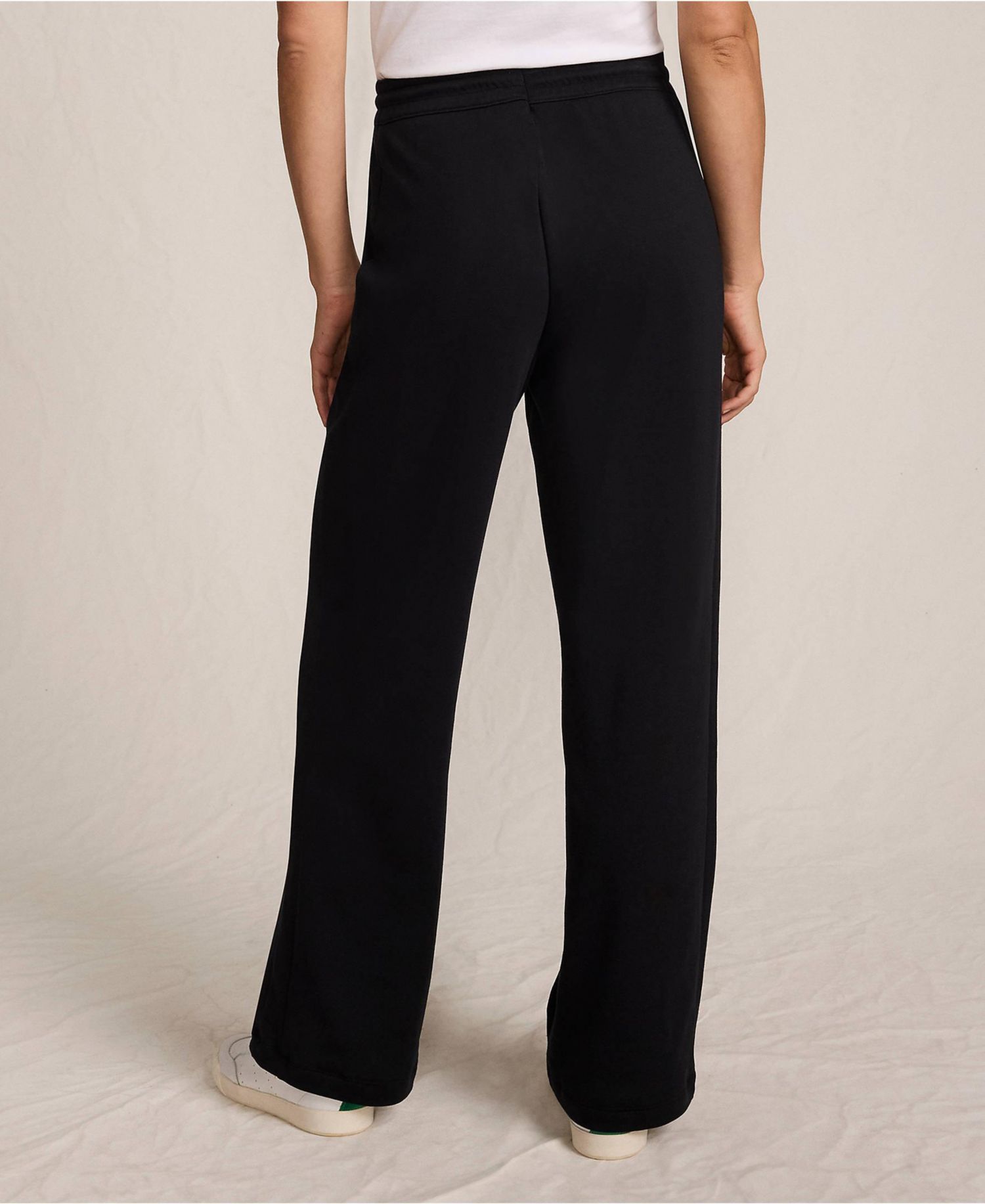 Women's Tall Sport Knit High Rise Pull On Relaxed Straight Leg Pants