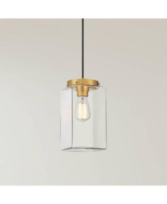  Lausanne 6"W Burnished Modern Mini Pendant Light