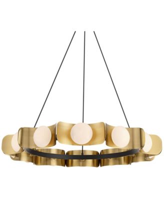 Possini Euro Novara 37 1/2" Wide 12-Light Ring Chandelier