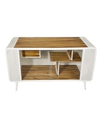 Zeus and Ruta 55.12" Spacious Glass Cat House with Tempered Glass for Living Room, Hallway, Study and Home