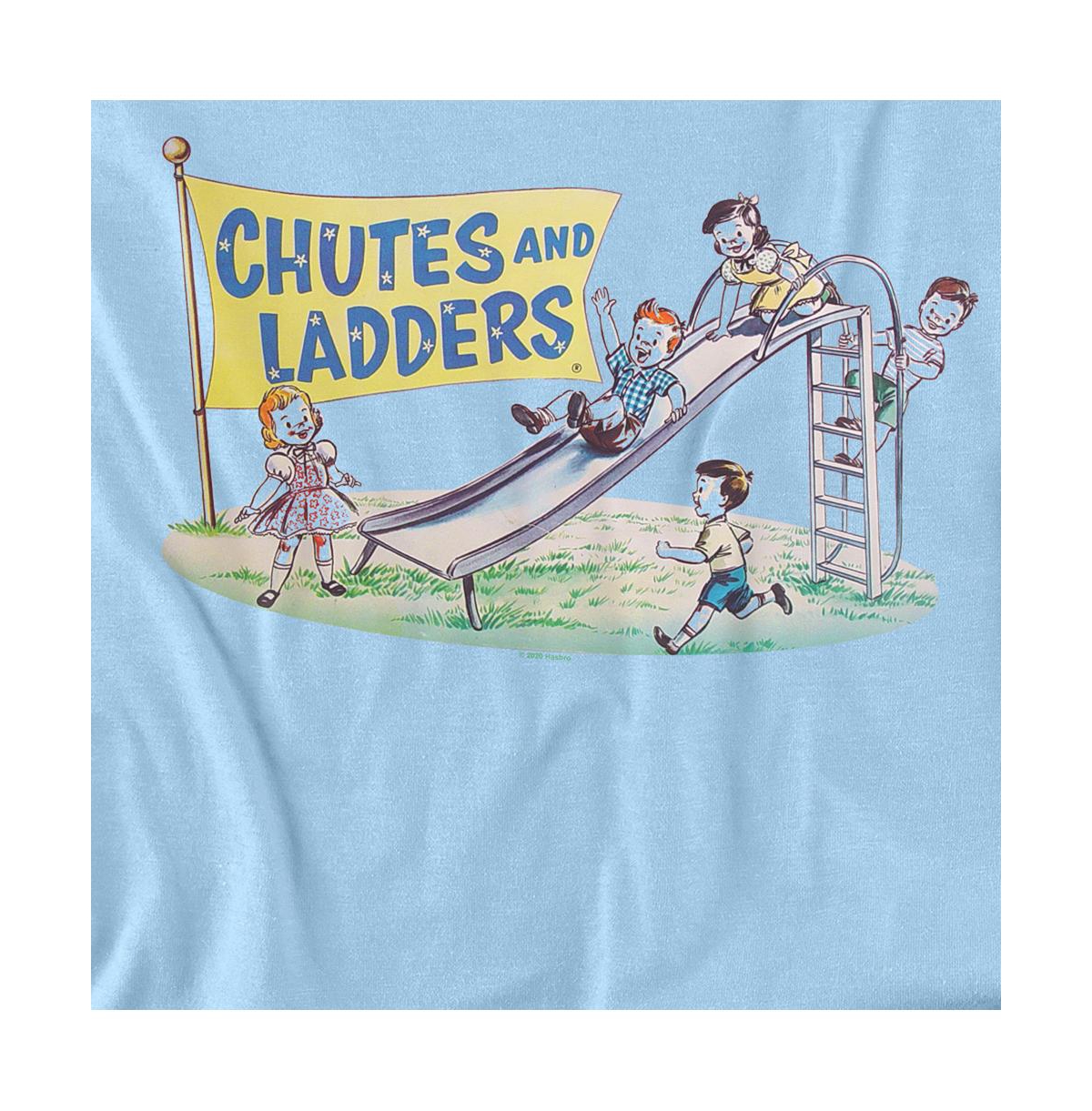 Logovision Men's Chutes And Ladders Old School T-Shirt