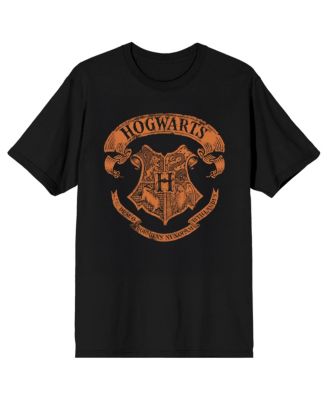 Men's Hogwarts Official Seal Adult Crew Neck Short Sleeve T-shirt