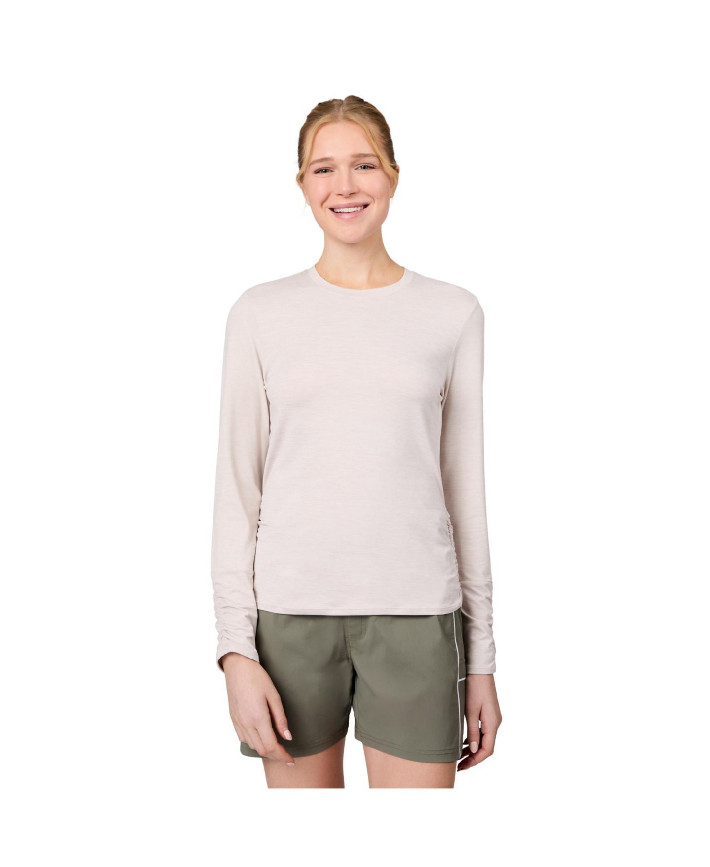Женский топ Free Country Cloud Knit Crew Neck, цвет: Берёзовый — фото 1