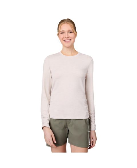 Женский топ Free Country Cloud Knit Crew Neck, цвет: Берёзовый