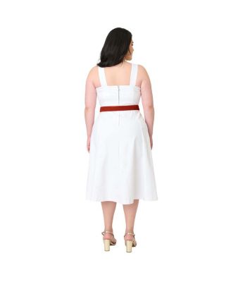 Plus Size Picnic Perfect Midi Dress