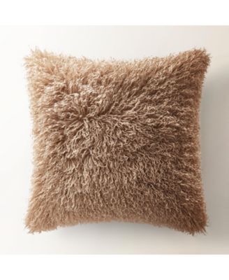 Micah Faux Mongolian Pillow