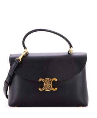 Medium Nino Top Handle Bag Leather