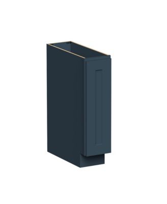 9" Single Base Cabinet with Full Overlay HDF Door and Dovetail Drawer
