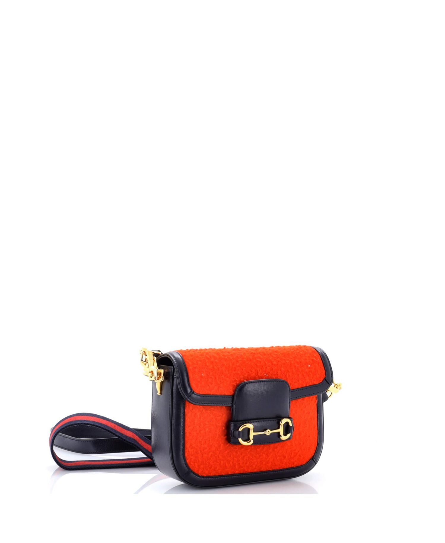 Mini Horsebit 1955 Shoulder Bag Wool