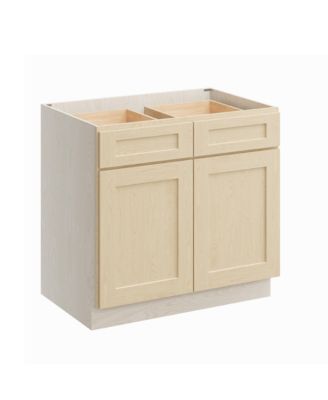 36" Single Base Cabinet with Full Overlay HDF Door and Dovetail Drawer
