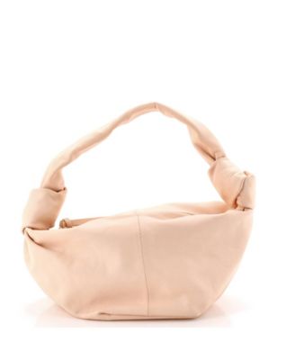 Mini Double Knot Hobo Leather