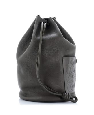 Sailor Bucket Backpack Leather