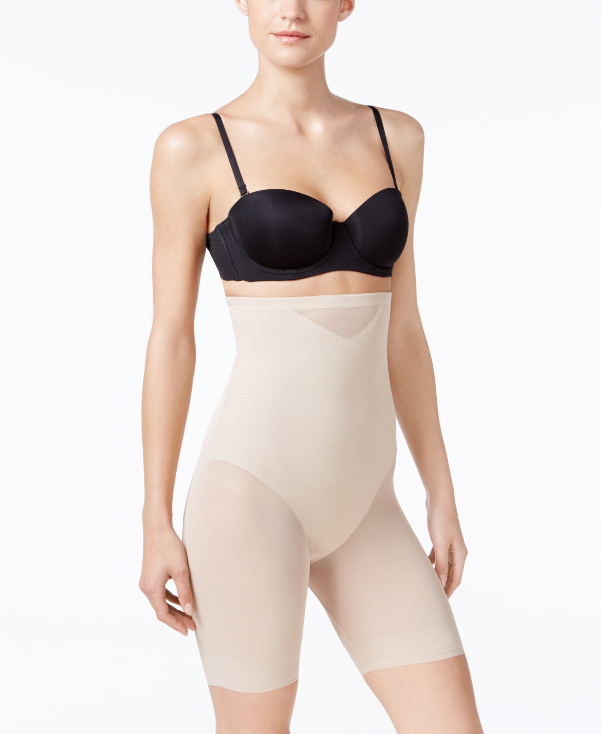 UPC 080225350425 product image for Miraclesuit Women's Extra Firm Tummy-Control Sheer Trim Thigh Slimmer 2789 | upcitemdb.com