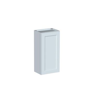 Boyel Living - W18" Dove Wall Cabinet with Full Overlay HDF Door for Custom Kitchen or Bathroom Dove grey