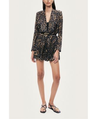 Women's Printed Mini Shorts