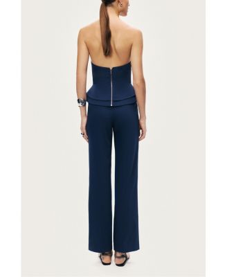 Women's Strapless Sculpted Bustier Top