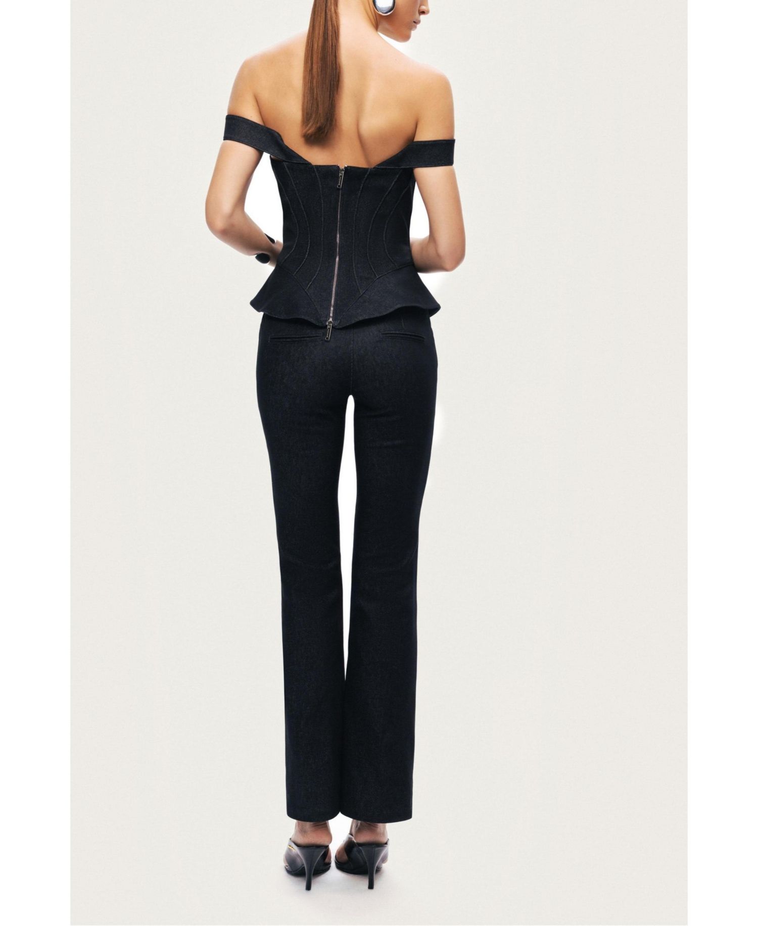 Women's Off-Shoulder Sculpted Bustier