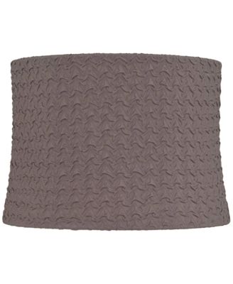 13" Top x 14" Bottom x 10" High x 10" Slant Lamp Shade Replacement Medium Sierra Drum Softback Washer Harp Finial