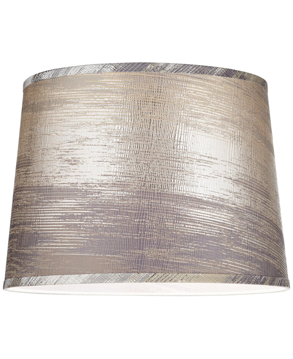 Springcrest 13" Top x 15" Bottom x 11" High x 11" Slant Print Lamp Shade Replacement Medium Tapered Modern Spider Harp Finial