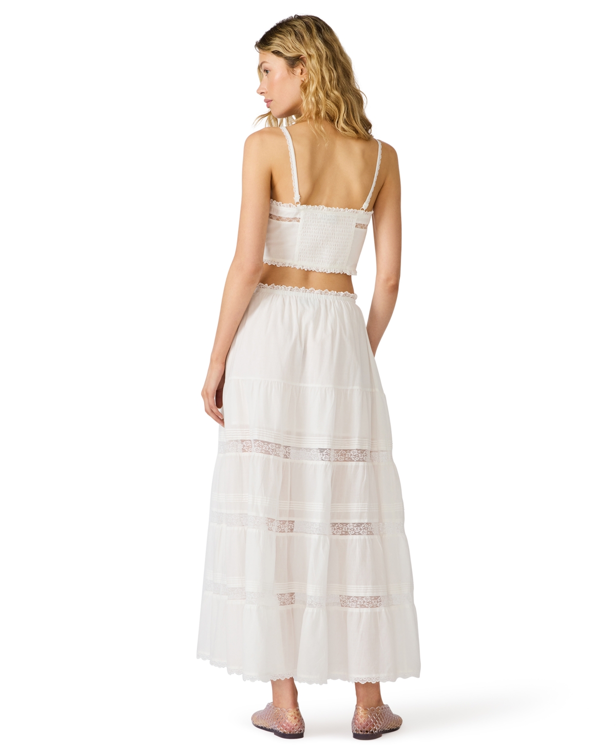 Steve Madden Women's Elisse Sweetheart Neck Top