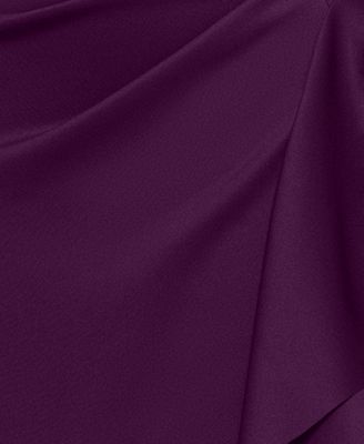 Plus Size V-Neck Long Sheath Dress