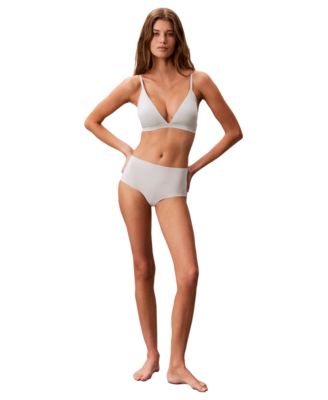 Women's Form To Body Lightly Lined Triangle Bralette QF6758