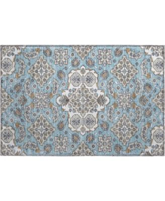 Mayfield Machine Washable AMF1853 1'8" x 2'6" Area Rug