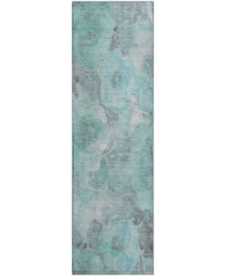 Mayfield Machine Washable AMF1859 2'3" x 7'6" Runner Area Rug