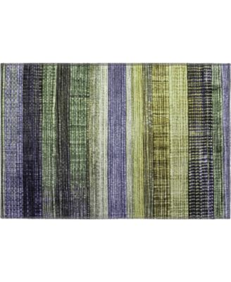 Mayfield Machine Washable AMF1873 1'8" x 2'6" Area Rug