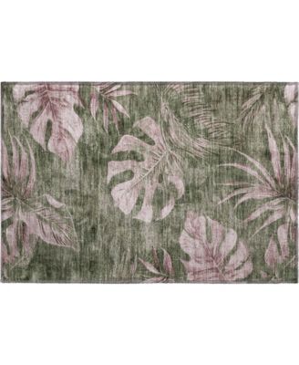 Mayfield Machine Washable AMF1887 1'8" x 2'6" Area Rug