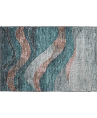Mayfield Machine Washable AMF1892 1'8" x 2'6" Area Rug