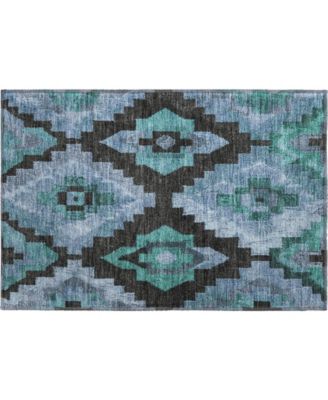 Mayfield Machine Washable AMF1894 1'8" x 2'6" Area Rug