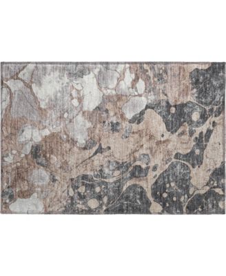 Mayfield Machine Washable AMF1909 1'8" x 2'6" Area Rug