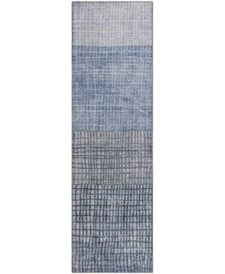 Mayfield Machine Washable AMF1831 2'3" x 7'6" Runner Area Rug