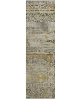 Mayfield Machine Washable AMF1835 2'3" x 7'6" Runner Area Rug