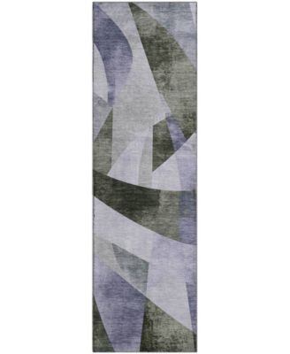 Mayfield Machine Washable AMF1836 2'3" x 7'6" Runner Area Rug