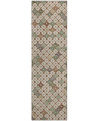 Mayfield Machine Washable AMF1837 2'3" x 7'6" Runner Area Rug