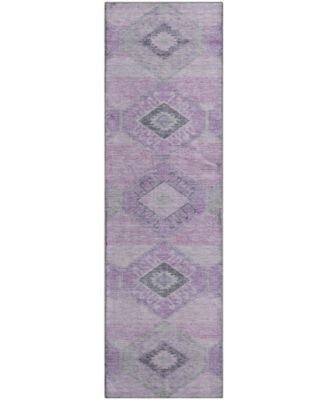 Mayfield Machine Washable AMF1857 2'3" x 7'6" Runner Area Rug