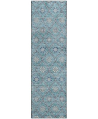 Mayfield Machine Washable AMF1858 2'3" x 7'6" Runner Area Rug