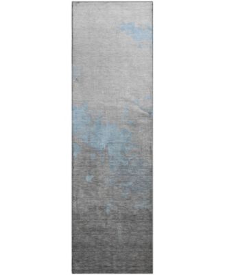 Mayfield Machine Washable AMF1881 2'3" x 7'6" Runner Area Rug