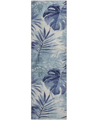 Mayfield Machine Washable AMF1886 2'3" x 7'6" Runner Area Rug