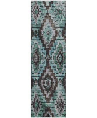 Mayfield Machine Washable AMF1891 2'3" x 7'6" Runner Area Rug
