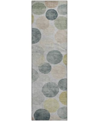Mayfield Machine Washable AMF1898 2'3" x 7'6" Runner Area Rug