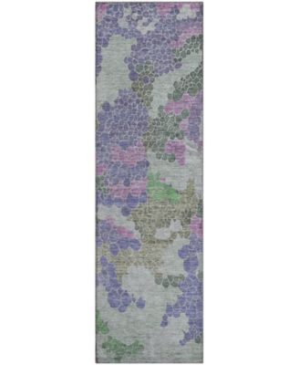 Mayfield Machine Washable AMF1906 2'3" x 7'6" Runner Area Rug