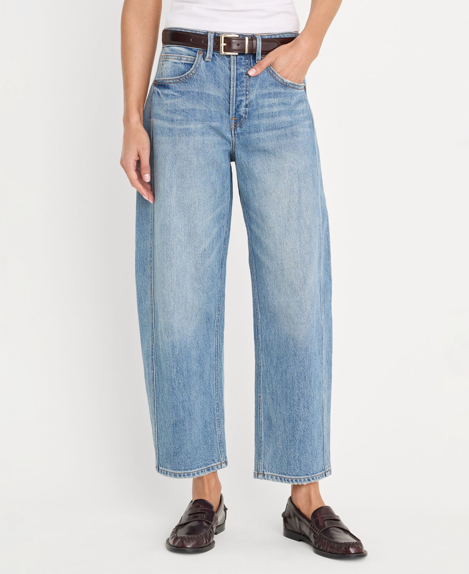 Women's Vintage High-Rise Barrel Jeans