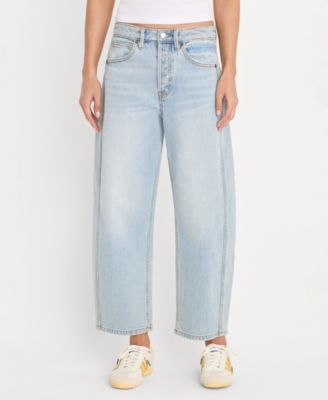 Women's High Rise Barrel Jeans